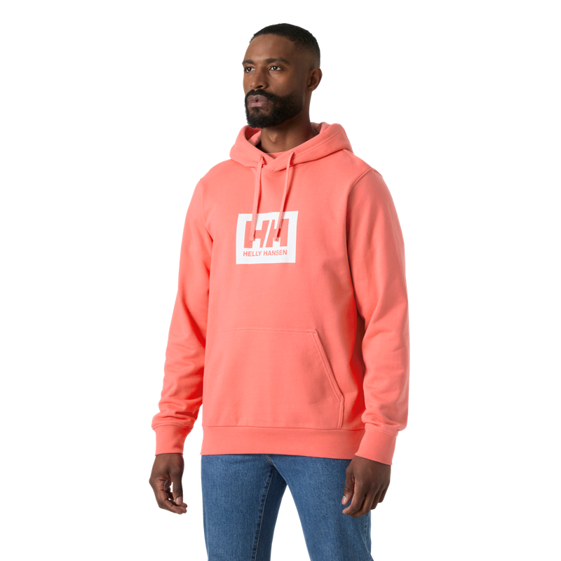 Helly Hansen HH box hoodie 54526 098 Nantucket red   -53881