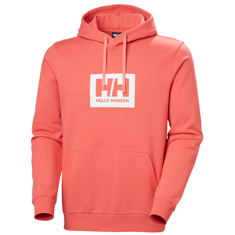 Helly Hansen HH box hoodie 54526 098 Nantucket red   -53881