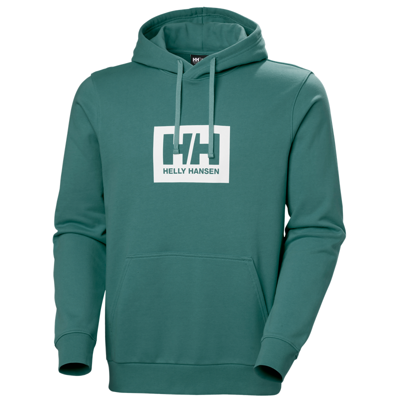 Helly Hansen HH box hoodie 54526 494 Opal Green  -53882