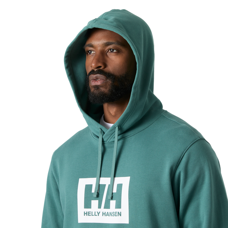 Helly Hansen HH box hoodie 54526 494 Opal Green  -53882