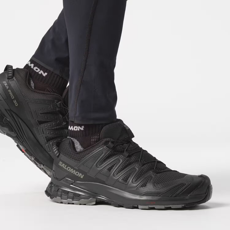 Salomon calzado bajo XA PRO 3D V9 l47271800 BLACK  -53807